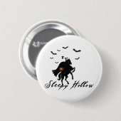 Sleepy Hollow Headless Horseman Ronde Button 5,7 Cm (Voorkant /achterkant)