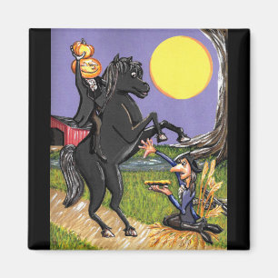 Sleepy Hollow Ichabod Headless Horseman exchange Magneet