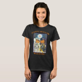 SLEEPY HOLLOW MARIAGE HALLOWEEN BASIC T-SHIRT Blk (Devant entier)