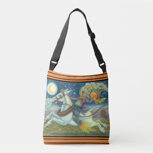 SLEEPY HOLLOW SCARECROW & MULE CROSS BODY CANVAS T CROSSBODY TAS (Voorkant)
