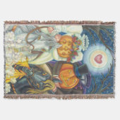 SLEEPY HOLLOW WEDDING HALLOEEN BLANKET DEKEN (Voorkant)