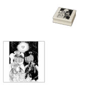 SLEEPY HOLLOW WEDDING, HALLOWEEN RUBBERSTEMP 	RUBBERSTEMPEL (Gestempeld)