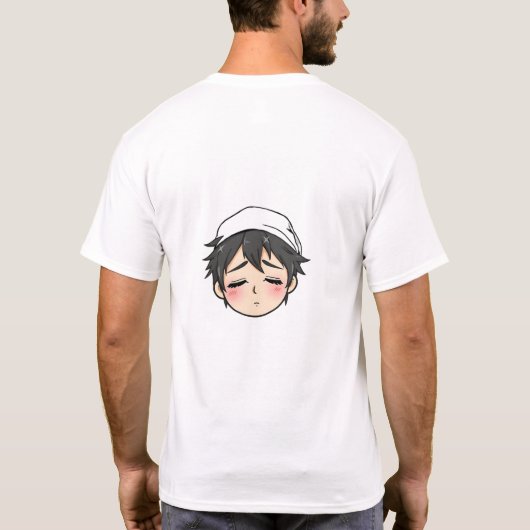 Sleepy Human Nightcap T-shirt (Achterkant)