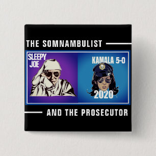 Sleepy Joe en Kamala 5-0 Button