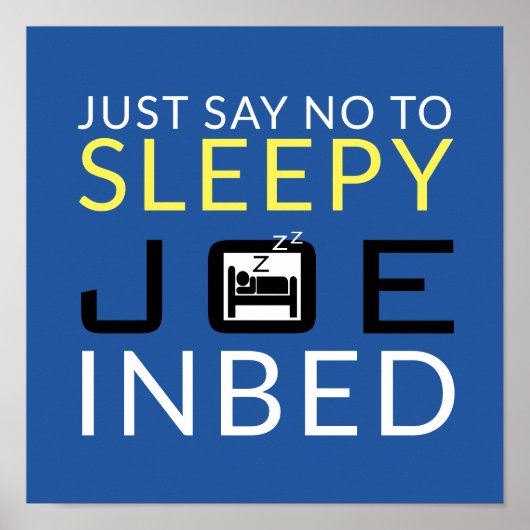 Sleepy Joe Poster (Voorkant)