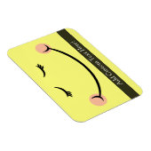 Sleepy Kawaii Happy Face Magneet (Rechterzijde)