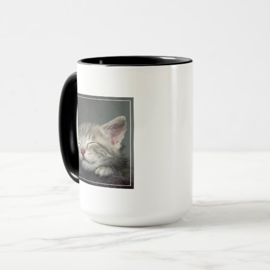 Sleepy Kitten Mok (Voorkant links)