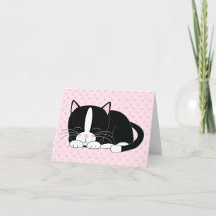 Sleepy Kitty {Tuxedo Cat} Plié Merci Notes