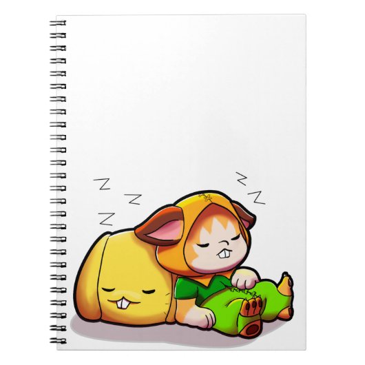 Sleepy Mana Monsters Notitieboek (Voorkant)