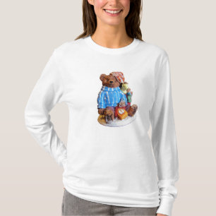 Sleepy Night Pet Teddy Bear met speelgoed T-shirt