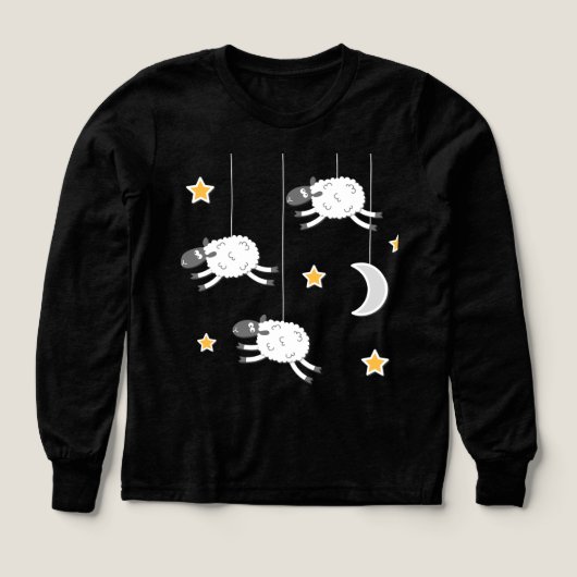 Sleepy Night Sheep Sweatshirt (Voorkant)