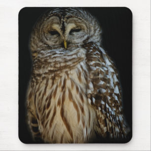 Sleepy Owl Mousepad Muismat