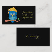 Sleepy Owl Thunder_Cove Visitekaartje (Voorkant / Achterkant)