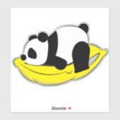 Sleepy Panda Sticker (Vel)