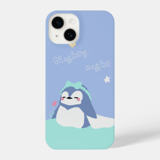 Sleepy Penguin iPhone 14 Hoesje