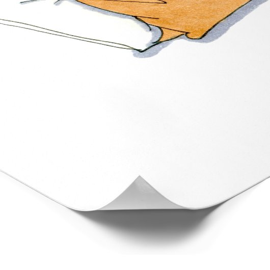 Sleepy Pugs Poster (Hoek)