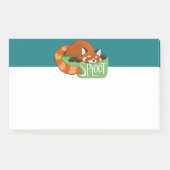 Sleepy Red Panda Post-it Notes (Voorkant)