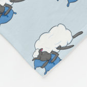 Sleepy Sheepy Fleece Blanket Deken (Hoek)