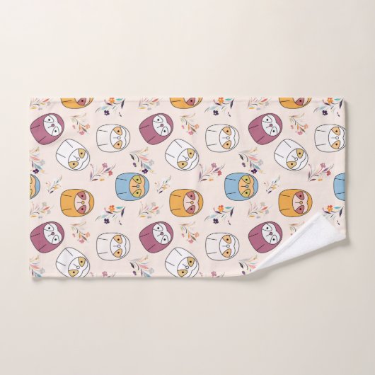 Sleepy Sloth (Serviette à main)