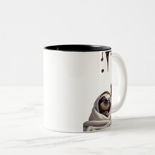 Sleepy Sloth Mug (Devant droit)