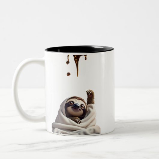 Sleepy Sloth Mug (Gauche)