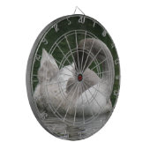 Sleepy Swan Dart Board Dartbord (Voorkant Links)