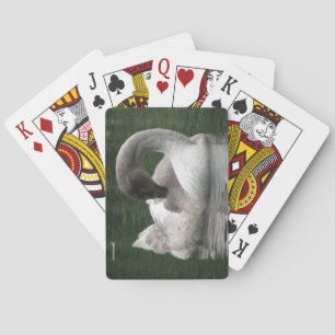 Sleepy Swan-speelkaarten Speelkaarten