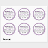 Sleepy Time Bath Salt Labels Custom (Vel)