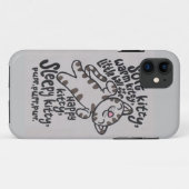 SleepyKittySongCase Case-Mate iPhone Case (Achterkant (horizontaal))
