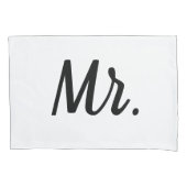 Sleeve van de heer en mevrouw pillowcase voor nieu kussensloop (Voorkant-Links)