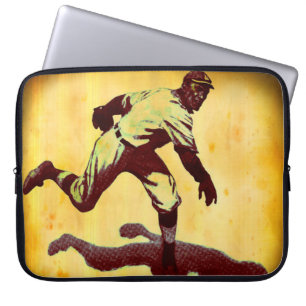 Sleeve van honkbalpitcher-laptop