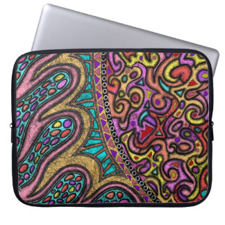 Sleeve van neopreen "omringende warmte"