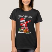 Sleigh All Day Dabbing Santa Funny Christmas Xmas T-shirt (Voorkant)