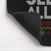 Sleigh All Day Ugly Christmas Sweater Pattern Quot Muismat (Hoek)
