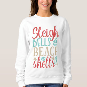 Sleigh Bells & Beach Shells Zomer Kerstmis Trui