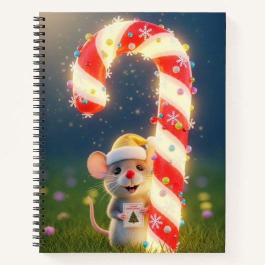 Sleigh Bells en suiker Notitieboek (Voorkant)