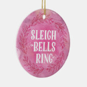 Sleigh Bells Ring - Roze Ornament (Rechts)