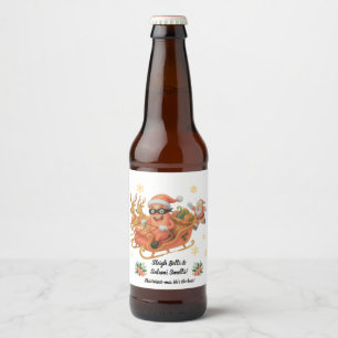 Sleigh Bells & Salami Geuren! Bier Etiket
