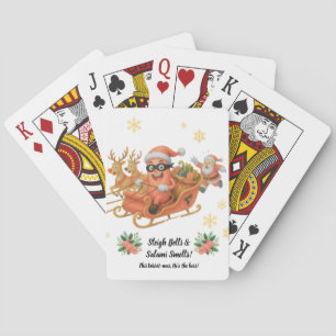 Sleigh Bells & Salami Geuren! Pokerkaarten