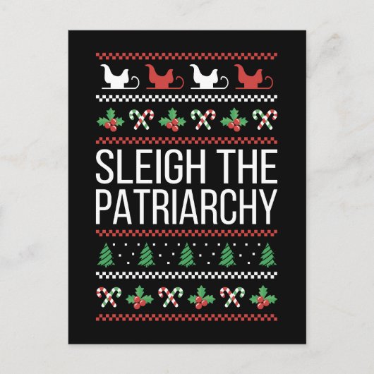 Sleigh De Patriarchie II Feestdagenkaart (Voorkant)