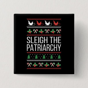 Sleigh De Patriarchie II Vierkante Button 5,1 Cm