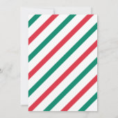 Sleigh Gift Box Dirty Santa Gift Exchange Party Kaart (Achterkant)