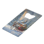 Sleigh Père Noël à cheval de Noël (Dos Angle)