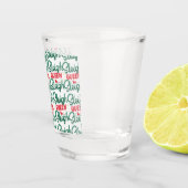 Sleigh Queen Sleigh kerst Shot Glas (Rechts)