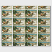Sleigh Ride Cadeaupapier (Vlak)