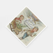  Sleigh Ride Kerstboom servetten (Hoek)