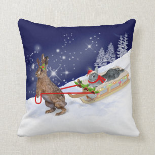 Sleigh Ride Pillow Kussen