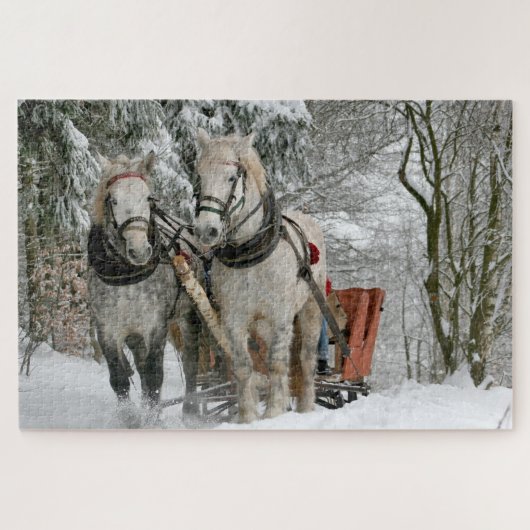 Sleigh Ride Puzzle Legpuzzel (Horizontaal)
