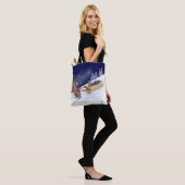 Sleigh Rond Tout Sur Le Sac D'Impression (Sur le modèle)
