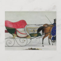 Sleigh van paard